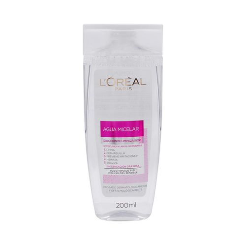 Agua Micelar Limpieza Facial 5 en 1