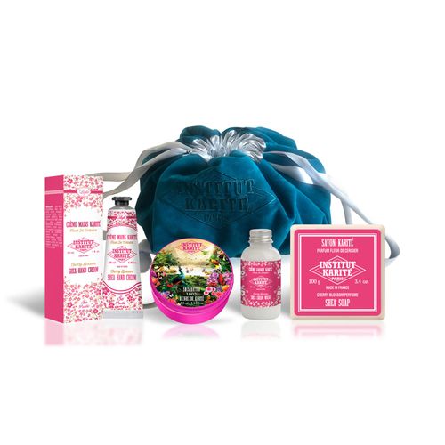 Coffret Noel Cherry Blossom Blue Velvet