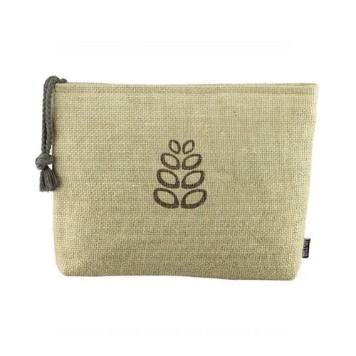 NATURAL FIBER BOLSA COSMÉTICA GRANDE