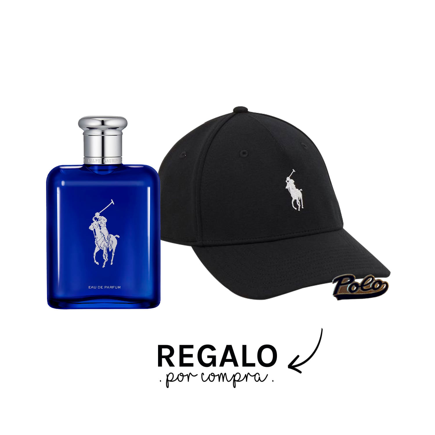 polo blue red and white
