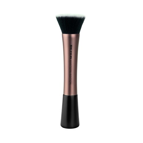 BEAUTY CARE BROCHA FLAT TOP KABUKI DE MAQUILLAJE FLUIDO PELO SINTETICO