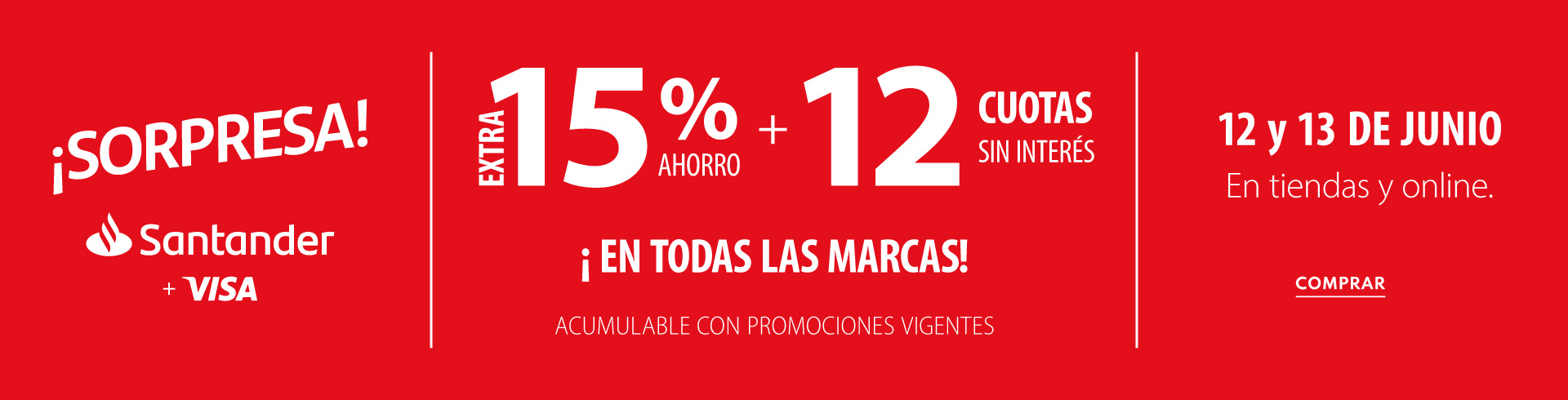 SANTANDER SORPRESA